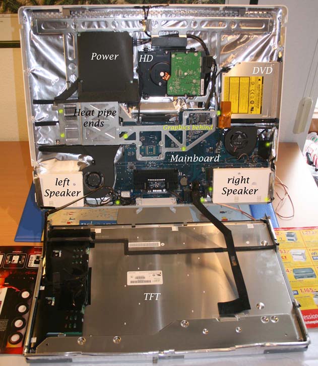 open front frame
